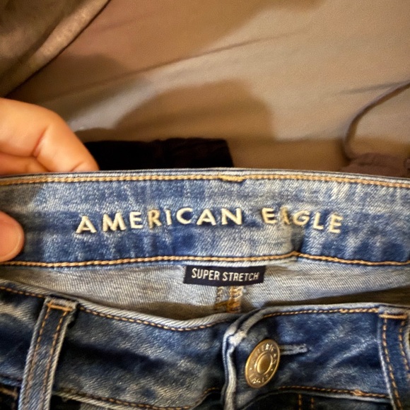American Eagle Outfitters Hi-Rise Jegging Crop Skinny Jeans - Picture 7 of 9